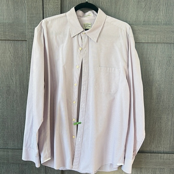 J. Crew Men's Casual Button Down Shirt - Light Pink - Picture 1 of 3